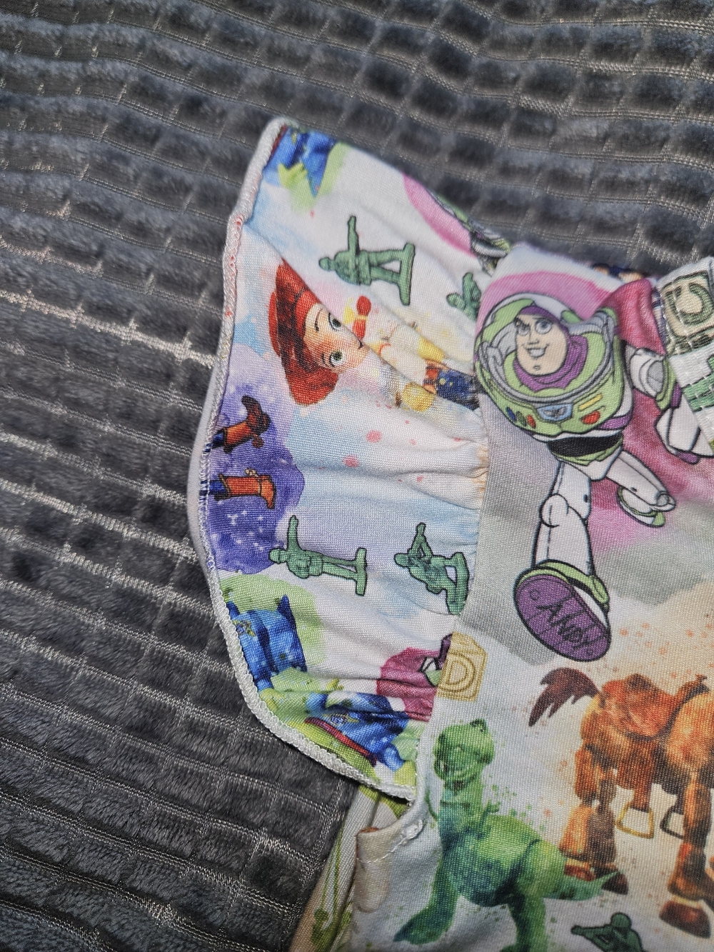 Toy Story Multi-Character Print Girls' Dress - White - Picture 4 of 6